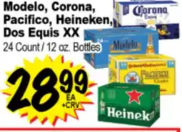 Superior Grocers Modelo, Corona, Pacifico, Heineken, Dos Equis XX offer