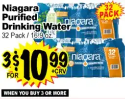 Superior Grocers Niagara Purified Drinking Water offer