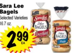 Superior Grocers Sara Lee Bagels offer