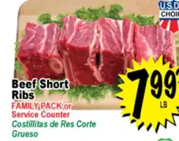 Superior Grocers Beef Short Ribs offer