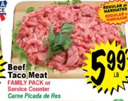 Superior Grocers Beef Taco Meat offer