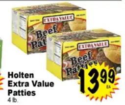 Superior Grocers Holten Extra Value Patties offer