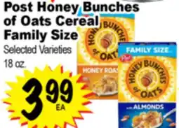 Superior Grocers Post Honey Bunches of Oats Cereal offer