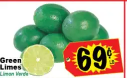 Superior Grocers Green Limes offer