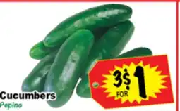 Superior Grocers Cucumbers offer