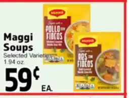 Superior Grocers Maggi Soups offer