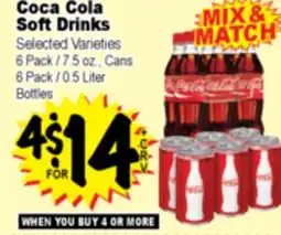 Superior Grocers Coca Cola Soft Drinks offer