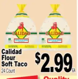 Superior Grocers Calidad Flour Soft Taco offer