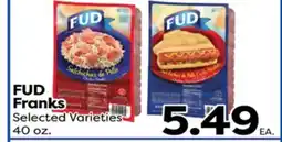 Superior Grocers FUD Franks offer