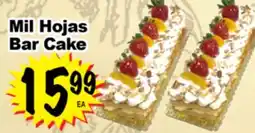 Superior Grocers Mil Hojas Bar Cake offer