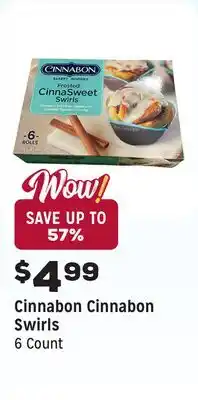 Grocery Outlet Cinnabon Swirls offer