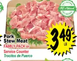 Superior Grocers Pork Pork Stew Meat offer