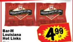Superior Grocers Bar-M Louisiana Hot Links offer