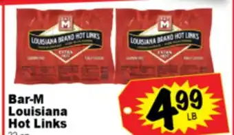 Superior Grocers Bar-M Louisiana Hot Links offer