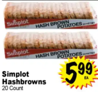 Superior Grocers Simplot Hashbrowns offer
