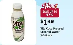 Grocery Outlet Pressed Coconut Water offer