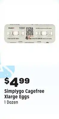 Grocery Outlet Cagefree Xlarge Eggs offer