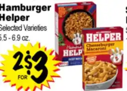 Superior Grocers Hamburger Helper offer