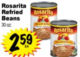 Superior Grocers Rosarita Refried Beans offer