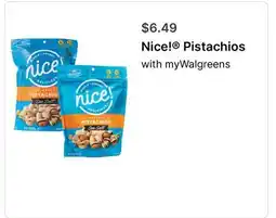 Walgreens Nice! Pistachios offer