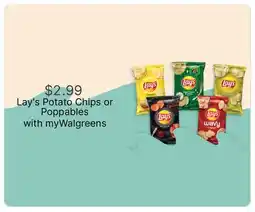 Walgreens Lay's Potato Chips or Poppables offer