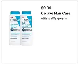 Walgreens Cerave Hair Care offer
