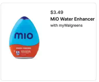 Walgreens MiO Water Enhancer offer