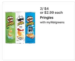 Walgreens Pringles offer