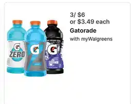 Walgreens Gatorade offer