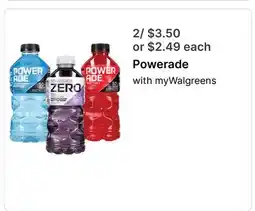 Walgreens Powerade offer