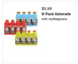 Walgreens 8-Pack Gatorade offer