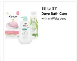 Walgreens Dove Bath Care offer