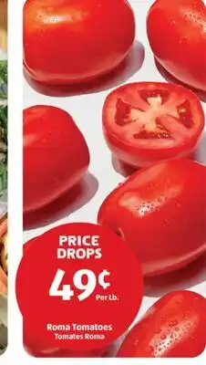 Aldi Roma Tomatoes offer