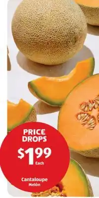 Aldi Cantaloupe Melón offer