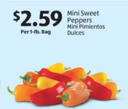 Aldi Mini Sweet Peppers offer