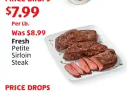Aldi Fresh Petite Sirloin Steak offer
