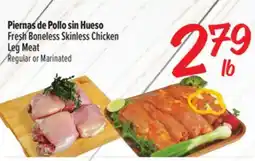 El Super Fresh Fresh Boneless Skinless Chicken Leg Meat offer