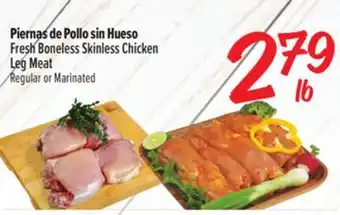 El Super Fresh Fresh Boneless Skinless Chicken Leg Meat offer
