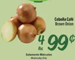 El Super Fresh Brown Onion offer