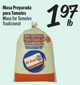 El Super Fresh Masa for Tamales Tradicional offer