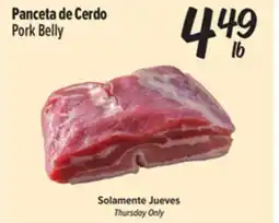 El Super Fresh Pork Belly offer