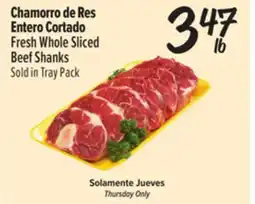 El Super Fresh Fresh Whole Sliced Beef Shanks offer