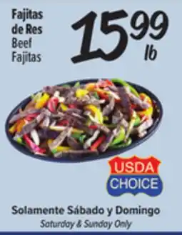 El Super Fresh Beef Fajitas offer