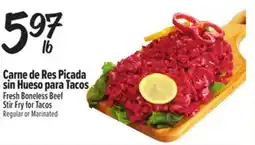 El Super Fresh Fresh Boneless Beef Stir Fry for Tacos offer