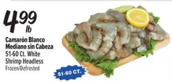 El Super Fresh White Shrimp Headless offer