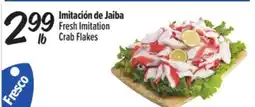 El Super Fresh Fresh Imitation Crab Flakes offer