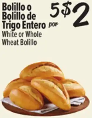 El Super Fresh White or Whole Wheat Bolillo offer