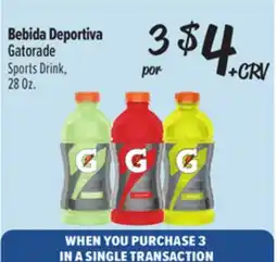 El Super Fresh Sports Drink offer
