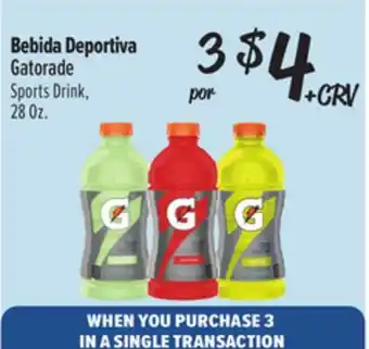 El Super Fresh Sports Drink offer