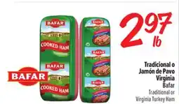 El Super Fresh Traditional or Virginia Turkey Ham offer